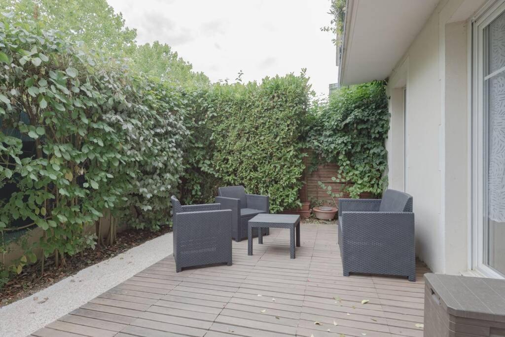 Garden Apartment Next To Disneyland Bussy-Saint-Georges Esterno foto